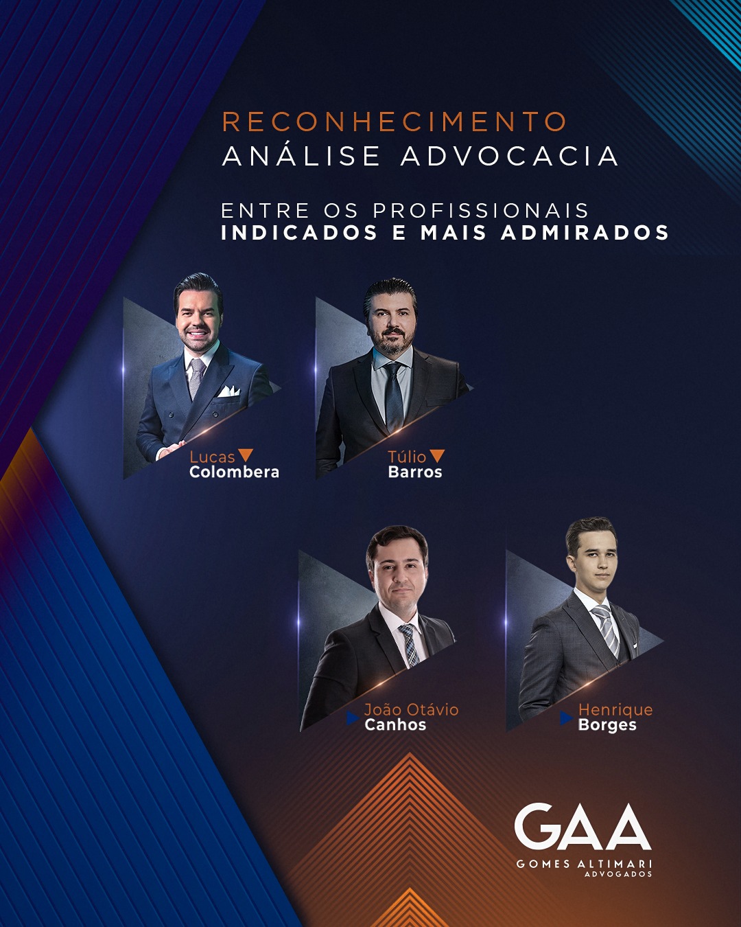 Análise Advocacia 2026 - Advogados mais admirados do Brasil